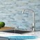 BeNice Peel and Stick Backsplash Large Bathroom Subway Tiles,Kitchen Shower Wall Stickers Waterproof(23TilesCalifonia Blue.