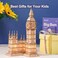 Rolife 3D Wooden Puzzles Big Ben Craft Model Kits for Adults to Build Birthday Gift for Family and Friends.