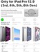 Bam Bino Cases Bam Bino Space Suit Kids Case for iPad Pro 12. 9" 3rd/4th/5th/6th Generation (2018-2022Models [Not for iPad Pro 12. 9 1st/2nd Gen] Screen Guard, Handle, Shoulder Strap, Pencil Holder (G