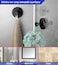 HOME SO Suction Cup Hooks for Shower, Bathroom, Kitchen, Glass Door, Mirror, Tile &ndash; Loofah, Towel, Coat, Bath Robe Hook Holder for Hanging up to 15 lbs &ndash; Waterproof, Dark, Matte Black (4-Pack.