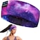 LC-dolida Sleep Headphones Bluetooth Headband Sleeping Cozy Band Wireless Headband Headphones with Thin HD Stereo Speakers Perfect for Side Sleepers, Sport, Yoga, Travel.