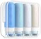 Gemice Travel Bottles for Toiletries Tsa Approved Travel Size Containers BPA Free Leak Proof Travel Tubs Refillable Liquid Travel Accessories for Cometic Shampoo and Lotion Soap, Blue.