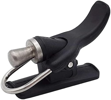 أداة مساعدة لصيد الأسماك في البحر من نوع FOIBURELY Cannon Surf Fishing Trigger، زر الإبهام، مشبك المدفع، أداة مساعدة لرمي البكرة الثابتة.