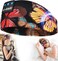 LC-dolida Sleep Headphones Headband Bluetooth 5. 4, Sports Headband Earphones Wireless with Speaker Microphone USB C for Sleeping Gift Workout Jogging Yoga Insomnia Travel Meditation, Butterfly.