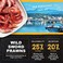 Ultra Fresh Betta Fish Food, Betta Pro Shrimp Patties, 50% Sword PrawnsAkiami Paste Shrimps, All Natural Protein, Rich in Calcium, for Betta's Healthy Development and Cleaner Water, 0. 7 oz.