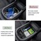 JDMCAR Center Console Tray Organizer Compatible with 2023 Toyota RAV4 2022 2021 2020 2019 Accessories, Armrest Insert Container ABS Material Secondary Storage Box.