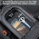 JDMCAR Center Console Tray Organizer Compatible with 2023 Toyota RAV4 2022 2021 2020 2019 Accessories, Armrest Insert Container ABS Material Secondary Storage Box.