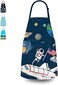 DEABOLAR Kids Apron for Boys, Unisex Apron With Adjustable Neck strap, Kitchen Bib Apron for Cooking Painting Baking.