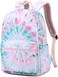 Abshoo Lightweight Tie Dye School Backpacks Set for Teen Girls Backpack with Lunch Bag, A Tie Dye.