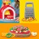 Play-Doh Kitchen Creations Pizza Oven Playset, Play Food Toy for Kids 3 Years and Up, 6 Cans of Modeling Compound, 8 Accessories, Non-Toxic ArtCraft Toys For Kids, Great Gift For BoysGirls.