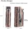 PROMISE Torch Lighter Triple Jet Flame Refillable Butane Cigar Lighter Windproof Lighter with Cigar Punch Rest Holder - Butane Not Included (Red Copper.