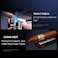 PROMISE Torch Lighter Triple Jet Flame Refillable Butane Cigar Lighter Windproof Lighter with Cigar Punch Rest Holder - Butane Not Included (Red Copper.