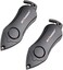 Stinger Personal Alarm Keychain Emergency Tool, Safety Panic Alarm Siren, Seat Belt Cutter, Glass Breaker, Security Device for Women Men Kid, Designed in USA (Black 2 pcs.