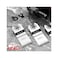 EZARC Multi-Tool Grout Remover Blade, Diamond Oscillating Multitool Saw Blades for Grout Removal, Mortar and Soft Tile Cut DO34F, 3-Pack.