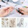 PAXCOO Jewelry Pliers Set, 3Pcs Jewelry Making Tools Kit includes Needle Nose Pliers, Round Wire Cutters for Supplies, Wrapping, DIY Crafts, Beading.