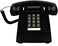 TelPal Landline Phones for Home Office Hotel School Corded Single Line Heavy Desktop Basic Telephone for Seniors Retro Classic Old Fashion Movie Decor Telephones with Loud Metal Bell Ringer (Black.