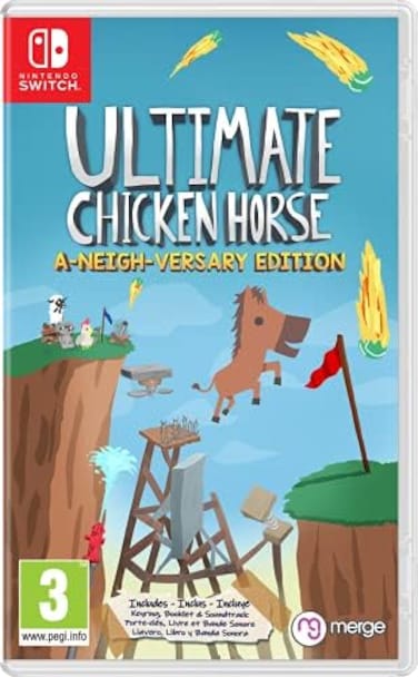 Merge Games Ultimate Chicken Horse - A-Neigh-Versary Edition /Switch.