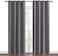 NICETOWN Blackout Curtains Panels for Bedroom - 3 Pass Microfiber Noise Reducing Thermal Insulated Solid Ring Top Blackout Window Drapes (2 Panels, 55 x 86 Inch, Gray.