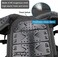 StarknightMT Upgraded Motorcycle Kids Armor Suit Dirt Bike Riding Gear Chest Elbow Knee Belly Pad Full Body Protection Suit.