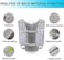INOXTO Running Hydration Vest Backpack,Lightweight Insulated Pack with 1. 5L Water Bladder Bag Daypack for Hiking Trail Running Cycling Race Marathon for Women Men.
