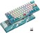 HITIME 60 Percent Keyboard, XVX M61 Pro 3-Modes Wireless Mechanical Keyboard, Hot-Swappable Custom Gaming Keyboard, RGB Backlit Keyboard for Windows Mac PC Gamers(Coral Sea Theme, Pre-lubed Linear Swi