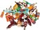 Dong Huang 40pcs Miniature Mini Fake Beer Bottles Toys, Mixed Wine Drinks Decoration Beer Glass Model, Beer Can Beer Bottle Models for Fairy Garden Pub Bar Dolls House Tableware Decoration.