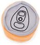 ZippyPaws - Squeakie Can Dog Toys, Stuffing Squeaker Plush Beverage Dog Toy - Fetcha.