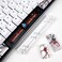 MOLGRIA Keycaps 71 Set for Gaming Mechanical Keyboard, Custom PBT OEM Profile Key caps Japanese Style with Keycap Puller for Cherry MX 71/61 60 Percent Keyboard(Plum Blossom.