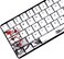 MOLGRIA Keycaps 71 Set for Gaming Mechanical Keyboard, Custom PBT OEM Profile Key caps Japanese Style with Keycap Puller for Cherry MX 71/61 60 Percent Keyboard(Plum Blossom.