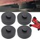 AUTOXBERT 4pcs Rubber Jack Pad Support Point Adapter Jacking Trolly Car Removal Repair Tool for Porsche 911 964 993 996 991 Cayman Boxster.