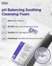 ACWELL AHA BHA PHA Exfoliating and Calming Facial Cleanser for Sensitive Skin, pH 5. 5, Calms Acne and Blemishes, Moisturizing Dense Bubble Foam - pH Balancing Soothing Cleansing Foam 150ml.