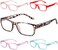 Gaoye 5-Pack Reading Glasses Blue Light Blocking,Spring Hinge Readers for Women Men Anti Glare Filter Lightweight Eyeglasses.