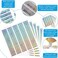 Marspark 500 Pieces Silver Security Tamper Evident Seals Stickers Void Original Genuine Authentic Hologram Labels Tamper Proof Evident Stickers Sequential Serial Numbering, 0. 24 x 1 Inch.