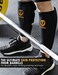 TAVIEW Weightlifting Deadlift Shin Guards, Calf Support Brace 5mm Thick Neoprene for EasyWear Deadlift Shin Guards,Training Pants and Tights, Ultimate Shin Protection.