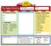 Goody Farm Daily Kid Notepad Activity Checklist - Child Habit Manner Chore Skill Pad To Do.