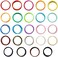 MIKA3D 24 Colors 1. 75mm ABS 3D Pen Printer Filament Refill, Each Color 3. 5m, Total 84m Material, Support for MYNT3D / SCRIB3D Printing Pen, Not Fit 3Doodler Pack with 2 Finger Caps (27abs 3. 5.