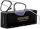 NIDOVIX Non Prescription Clear Lens Fake Glasses for Women Men Retro Round Metal Frame Blue Light Blocking Lens.