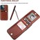 KIHUWEY Compatible with iPhone 13 Pro Max Case Wallet with Credit Card Holder, Premium Leather Magnetic Clasp Kickstand Heavy Duty Protective Cover for iPhone 13 Pro Max 6. 7 Inch(Brown.