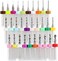 Genmitsu 30pcs PCB Drill Bits Set, 0. 1mm-3. 0mm, 1/8" Shank Spiral Flute CNC Router Bits for Print Circuit Board Jewelry CNC Engraving, PD30A.