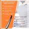 Velette 16. 5' Long Shoe Horn Long Shoe Handle for Boots, 7. 5' Travel Shoe Helper, Shoe Horns for Seniors, Men, Women.