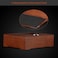 TISFA Cigar Humidor, Glass Top Cigar Box with Hygrometer Humidifier and Divider, Desktop Cedar Wood Storage Case Holds 20-30 Cigars.