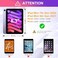 غطاء DTTO لجهاز iPad Mini من الجيل السابع/السادس 8.3 بوصة 2024/2021، غطاء جلدي فاخر للأعمال مع حامل لجهاز iPad Mini 7 (A17 Pro/ Mini 6) مع حامل قلم - زوايا عرض متعددة، بني.