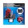 Twidec/3 Gang Rocker Toggle Switch Panel with 12V LED Light Toggle Switch 20A Heavy Duty Racing Car SPST 3Pin ON/Off Red LED Illuminated Switch Plate and Red Waterproof Safety Cover ASW-07DRRMZ-BZ.