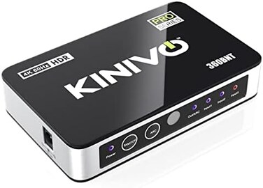 Kinivo 360BNT 4K HDMI Switch (3 Port with Toslink, 4K 60Hz.