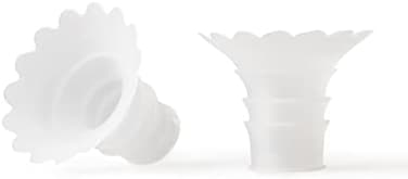 Willow Breast Pump Sizing Insert, 17mm, 2 Ct, Flange Inserts for Breast Pump, Improves Fit and Comfort for Breast Pumping Moms, Fits in 24mm Willow Breast Pump Flange.