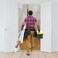 PICK FOR LIFE Dust Barrier, Construction Dust Barrier Magnetic Self-Sealing Door Protection Kit Dust Containment, Reusable, Bathroom/Kitchen/Hallway Remodel, Fit Standard Door Size (4'W x 7. 5'H.