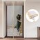 PICK FOR LIFE Dust Barrier, Construction Dust Barrier Magnetic Self-Sealing Door Protection Kit Dust Containment, Reusable, Bathroom/Kitchen/Hallway Remodel, Fit Standard Door Size (4'W x 7. 5'H.