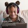 JLab JBuddies Pro Wireless Over-Ear Kids Headphones, 35Hour Battery Life, Built-in Volume Regulators for Safety, Share Mode, Folding, Adjustable, Noise Isolation, with Mic, Pink.