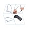 SuperMMarK 12-Count Wire Lock Pins, 1/4 Inch Heavy Duty Safety Coupler Pin Shaft Locking Pto Hitch Pin with Round Arch Wire Retainer for Farm Trailers Lawn Garden.