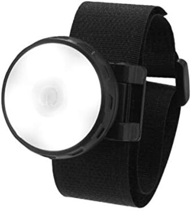 SUNDERPOWER Wrist Light LED Torch - Rechargeable Clip Hands Free Flashlight for Backpack, Hat, Pocket, Jacket, Running, Jogging, Outdoor Adventure.